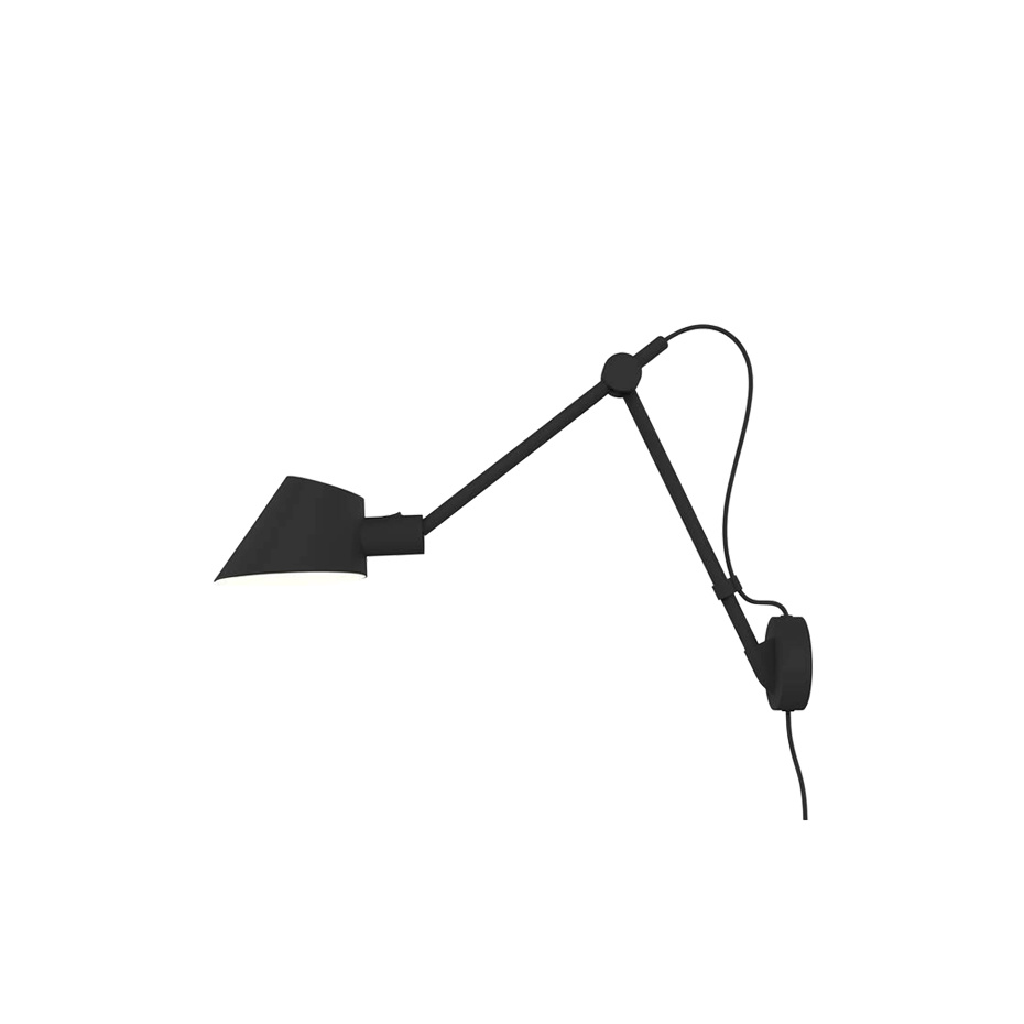 Stay Long Vägglampa Svart