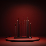 Elflugan Original Ljusstake Oxidröd Elflugan Original Ljusstake Oxidröd