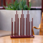 Elflugan Original Ljusstake Oxidröd Smak Design Elflugan Original Ljusstake Oxidröd