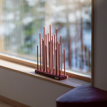 Elflugan Original Ljusstake Oxidröd Smak Design Elflugan Original Ljusstake Oxidröd