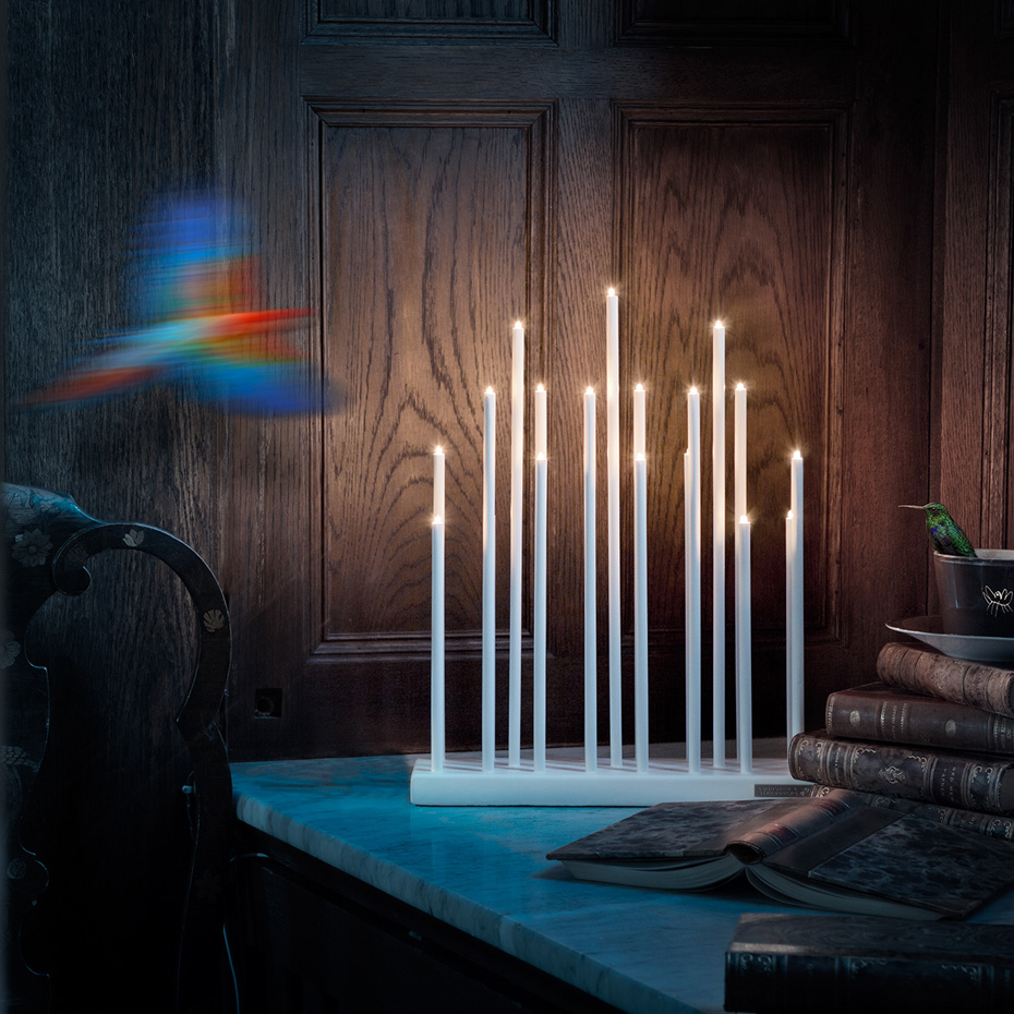 Elflugan Original Ljusstake Off-White