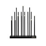 Elflugan Grande Ljusstake Kolsvart Smak Design Elflugan Grande Ljusstake Kolsvart