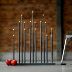 Elflugan Grande Ljusstake Ljusgrå Elflugan Grande Ljusstake Ljusgrå