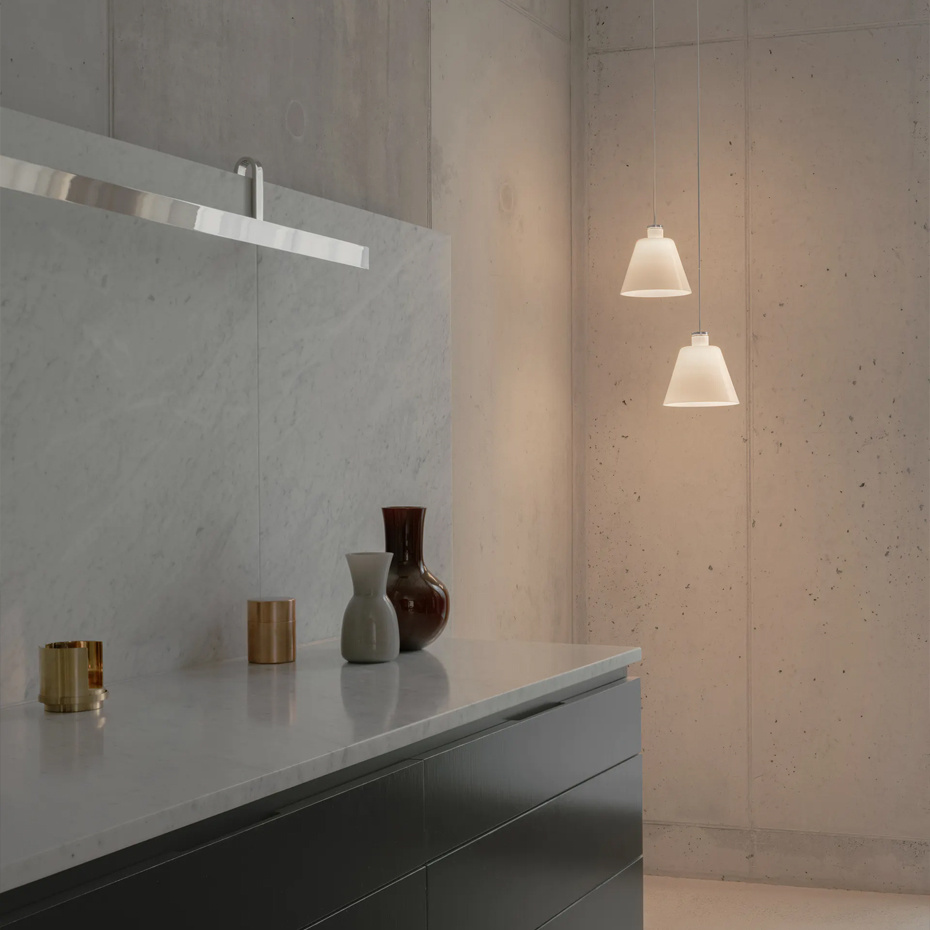 Halo w202 s2 Pendel Opal Glass