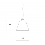 Halo w202 s2 Pendel Opal Glass Halo w202 s2 Pendel Opal Glass
