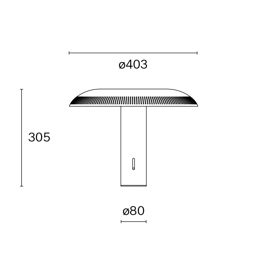Ilumina w203 t1 Bordslampa White