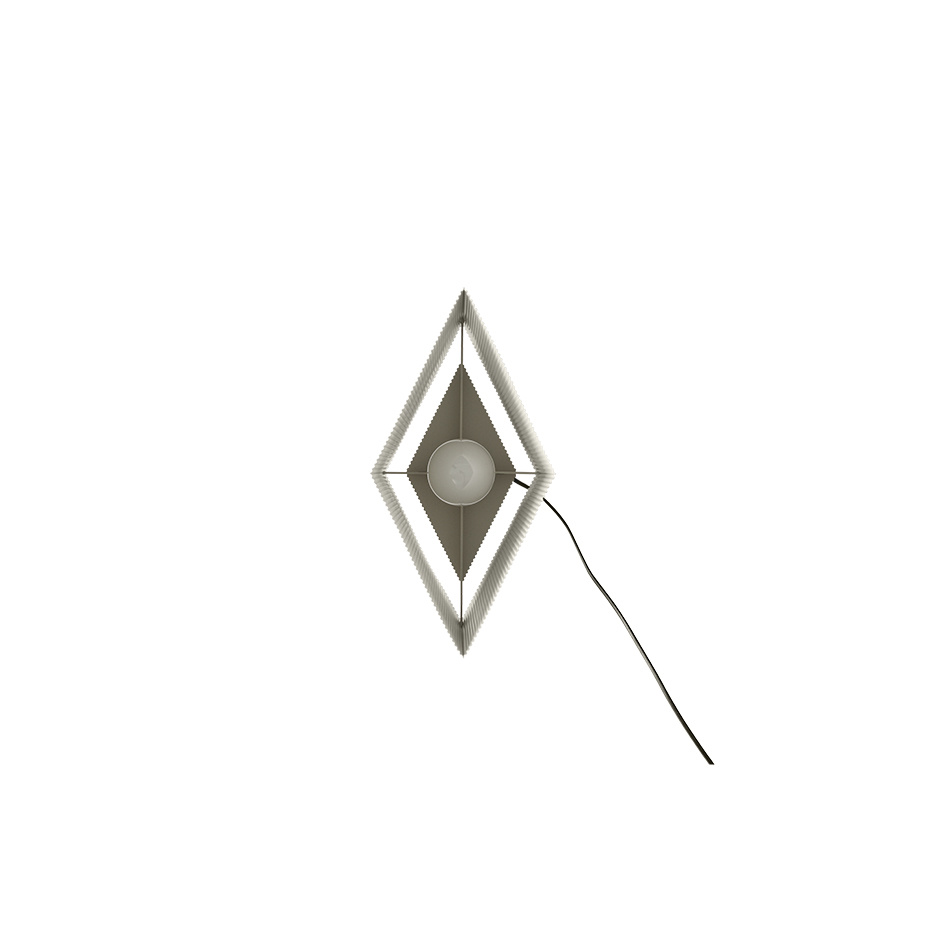 Romb 36 Bordslampa Cotton