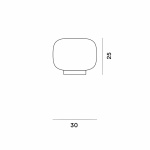 Chouchin 3 Reverse Plafond Grey Chouchin 3 Reverse Plafond Grey