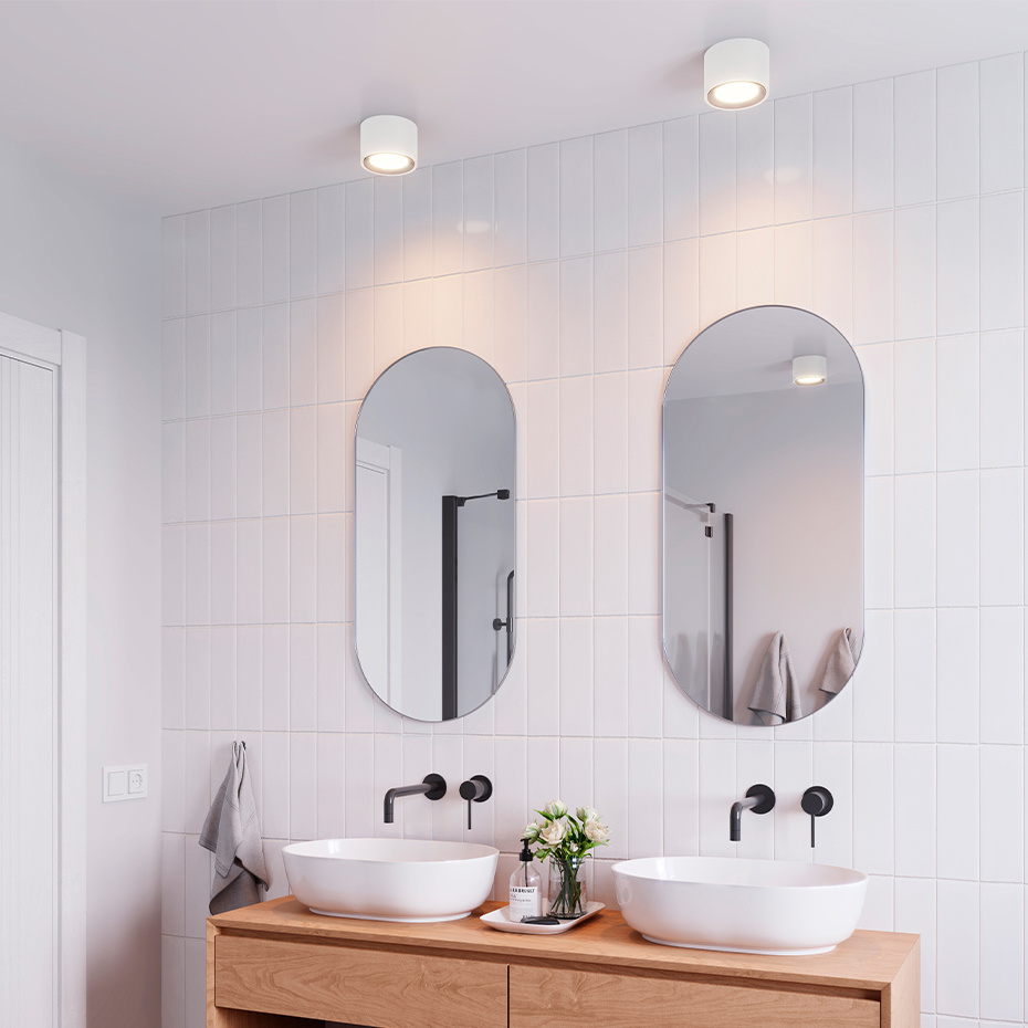 Landon 8 Downlight Vit IP44