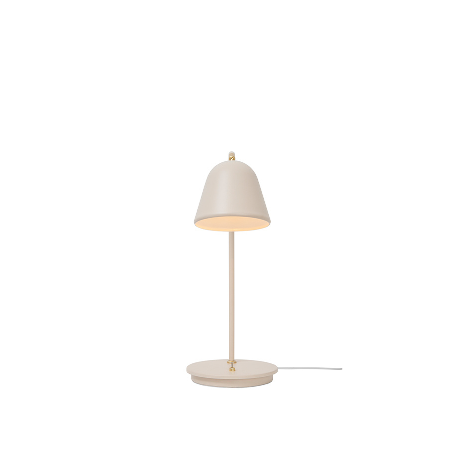 Fleur Bordslampa Beige/Mässing