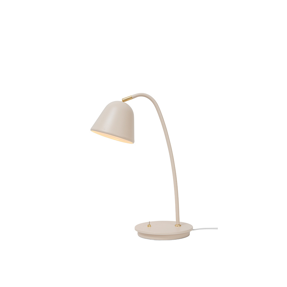 Fleur Bordslampa Beige/Mässing