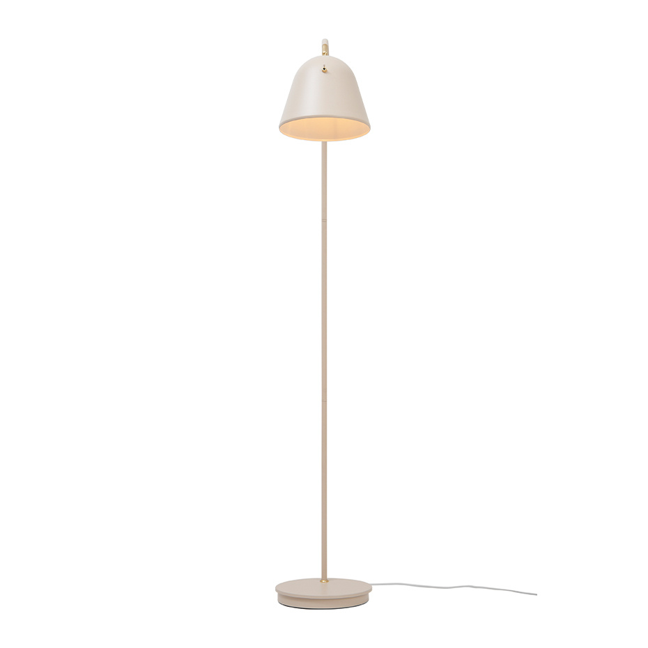 Fleur Golvlampa Beige/Mässing