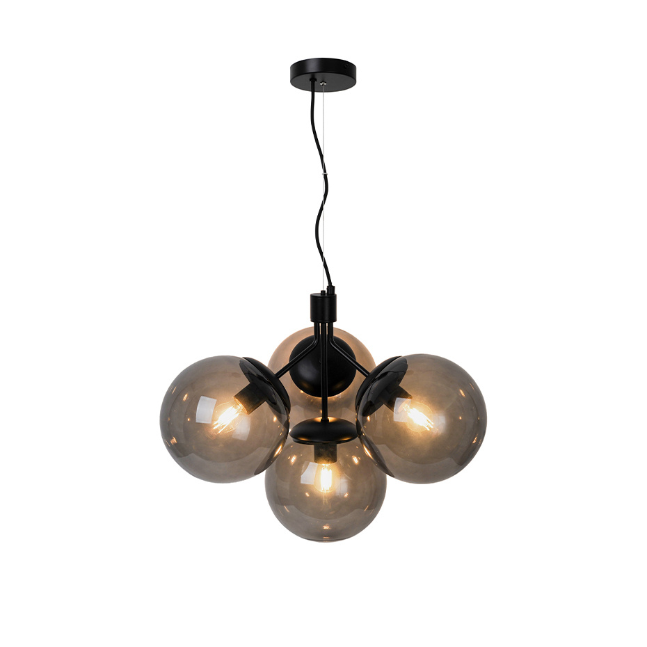 Ivona 4 Pendel Svart/Rökfärgad