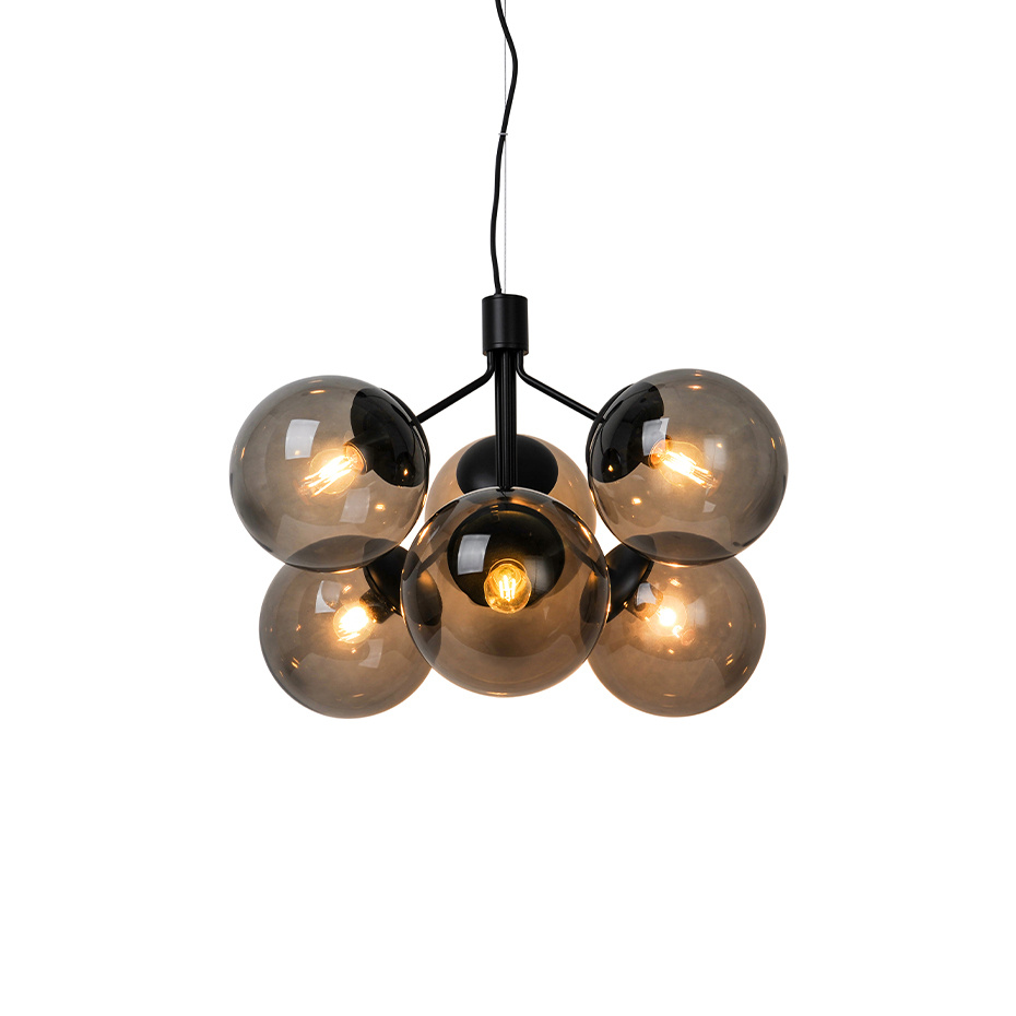 Ivona 6 Pendel Svart/Rökfärgad