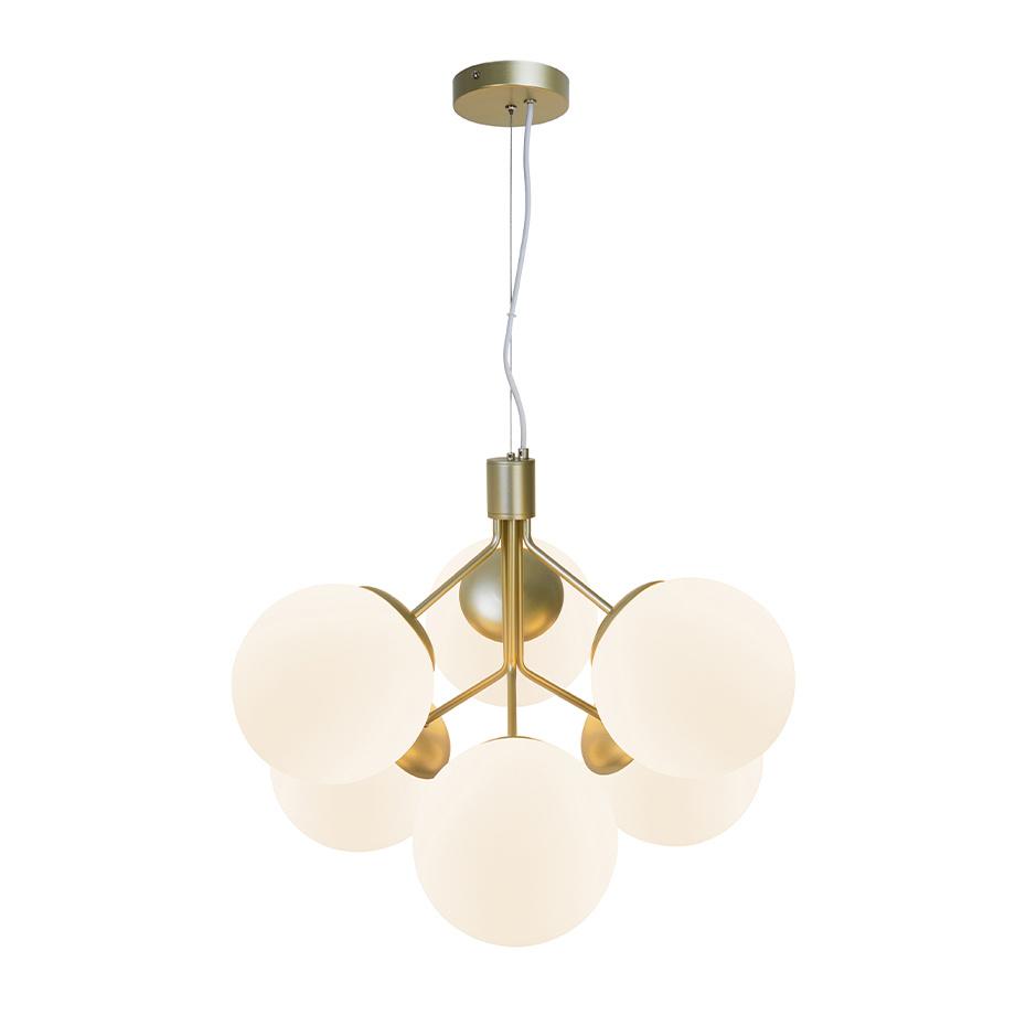 Ivona 6 Pendel Mässing/Opalglas