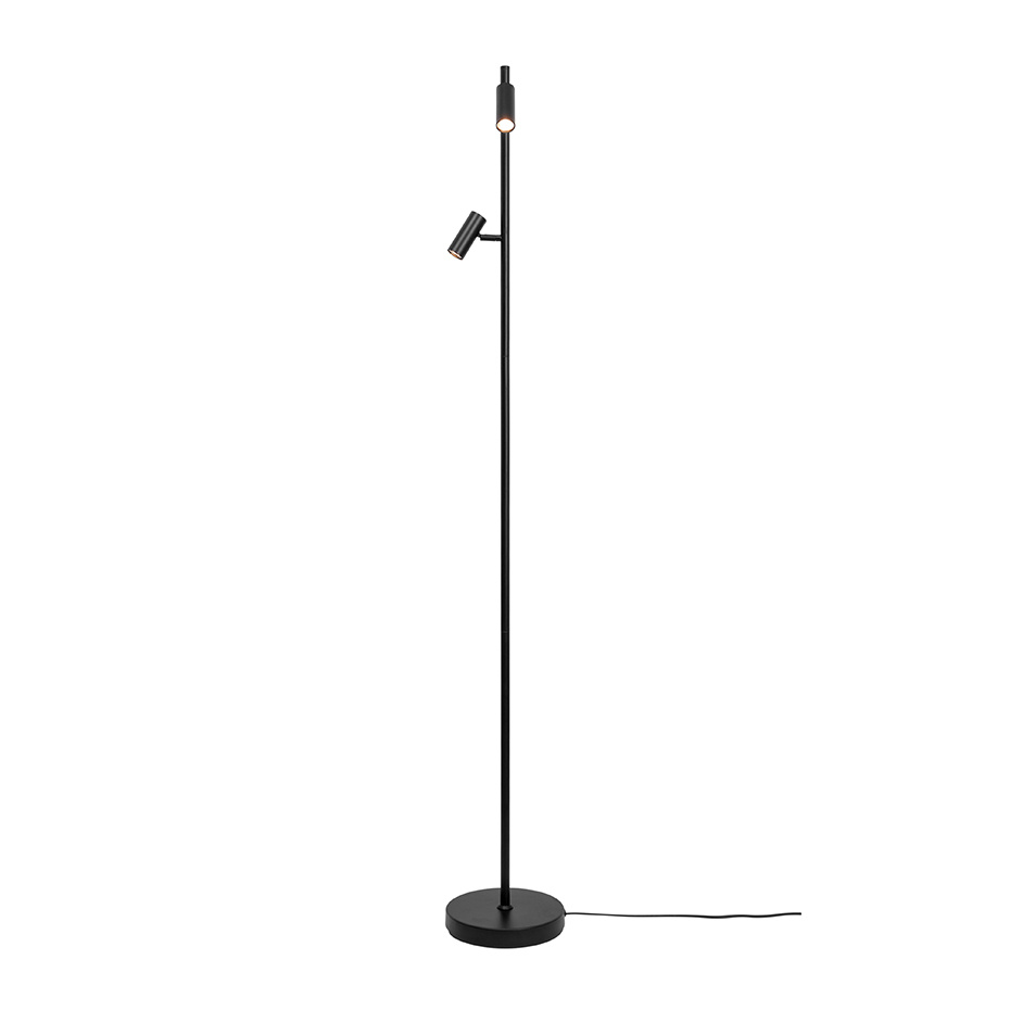 Omari Golvlampa Svart