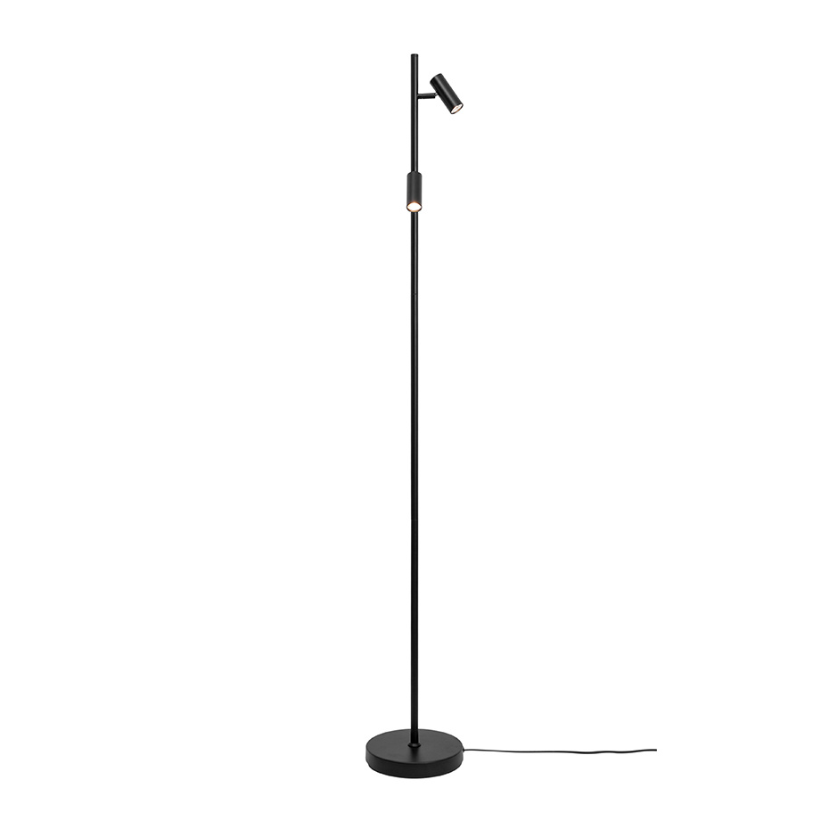 Omari Golvlampa Svart