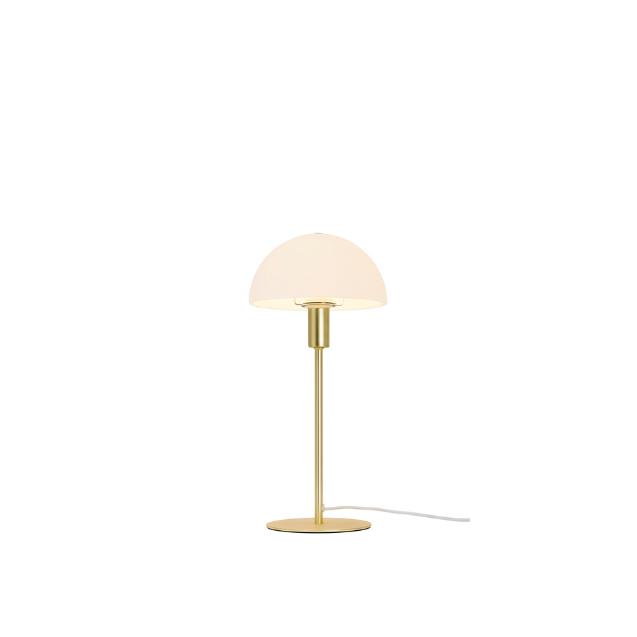 Ellen Bordslampa Mässing/Opalglas