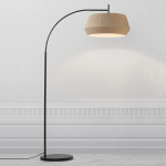 Dicte Golvlampa Svart/Beige Dicte Golvlampa Svart/Beige