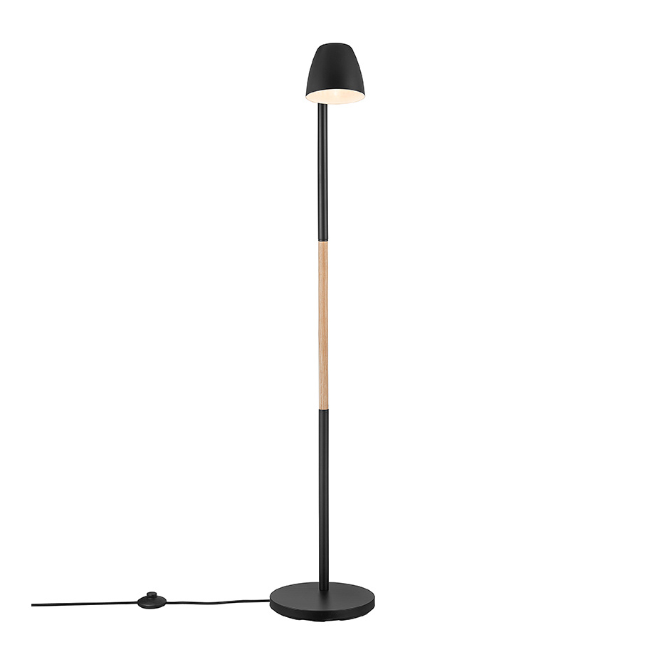 Theo Golvlampa Svart