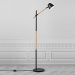 Theo Golvlampa Svart Theo Golvlampa Svart