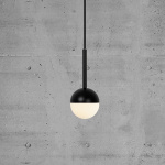 Contina Pendel Svart/Opalglas Contina Pendel Svart/Opalglas