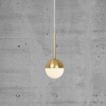 Contina Pendel Mässing/Opalglas Contina Pendel Mässing/Opalglas