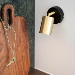 Explore Vägglampa Svart/Mässing Explore Vägglampa Svart/Mässing