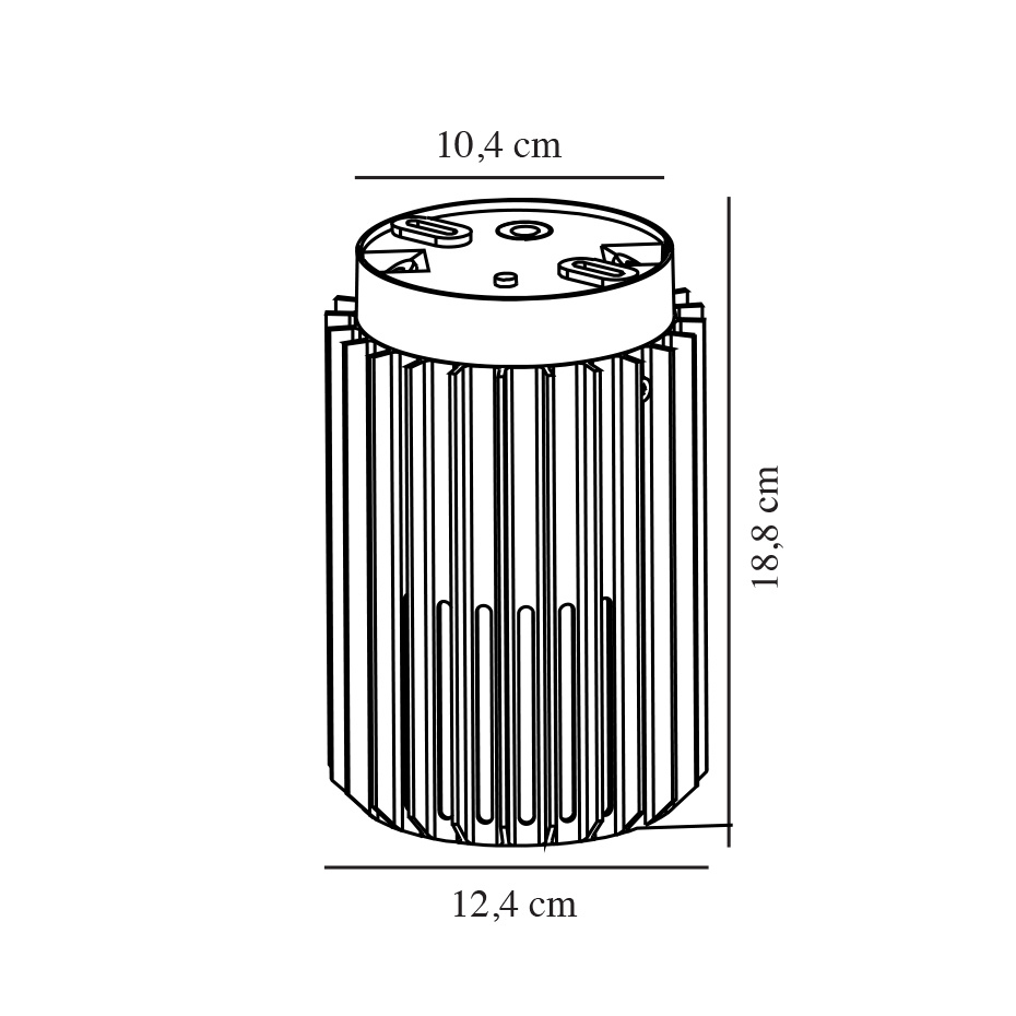 Aludra Plafond Seaside Antracit