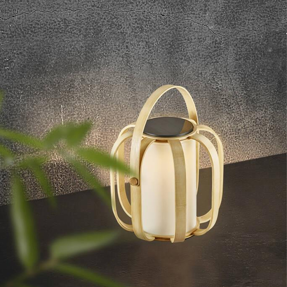 Bob To-Go Portabel Bordslampa Bambu