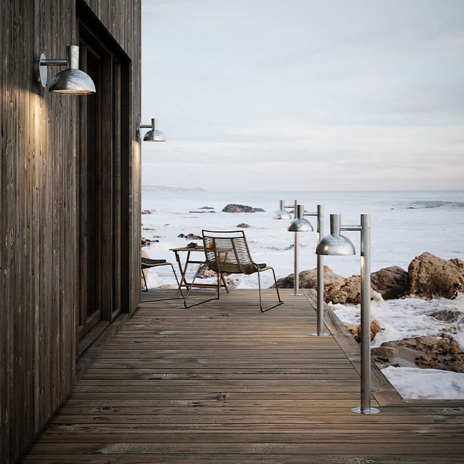 Arki 100 Pollare Galvaniserat Stål