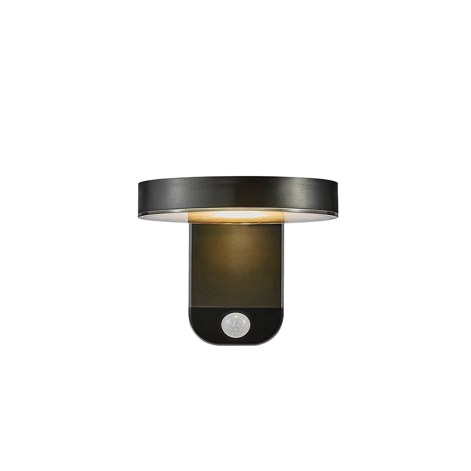 Rica Round Vägglampa Svart