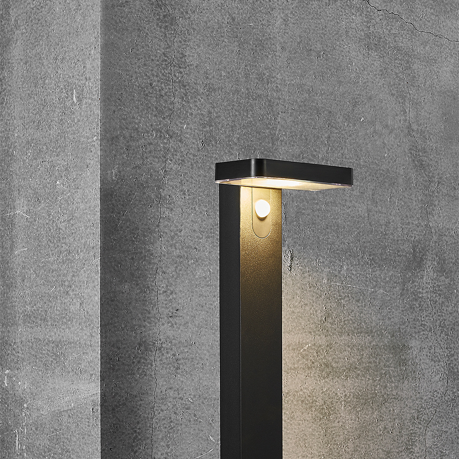 Rica Square Pollare Svart