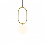 Shapes 27 Pendel Mässing/Opalglas Shapes 27 Pendel Mässing/Opalglas