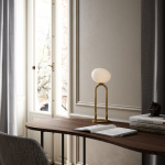 Shapes Bordslampa Mässing/Opalglas Shapes Bordslampa Mässing/Opalglas
