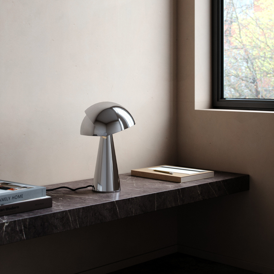 Align Bordslampa Krom