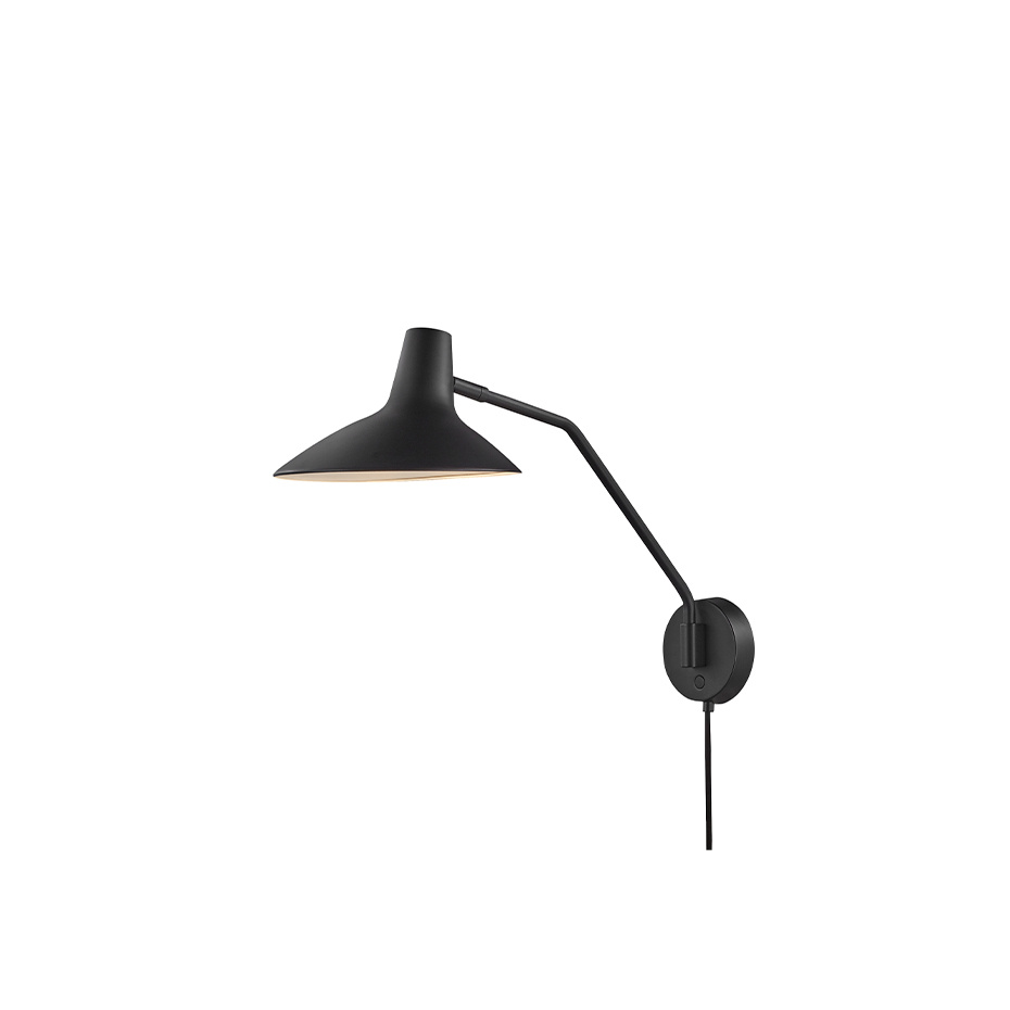 Darci Vägglampa Svart