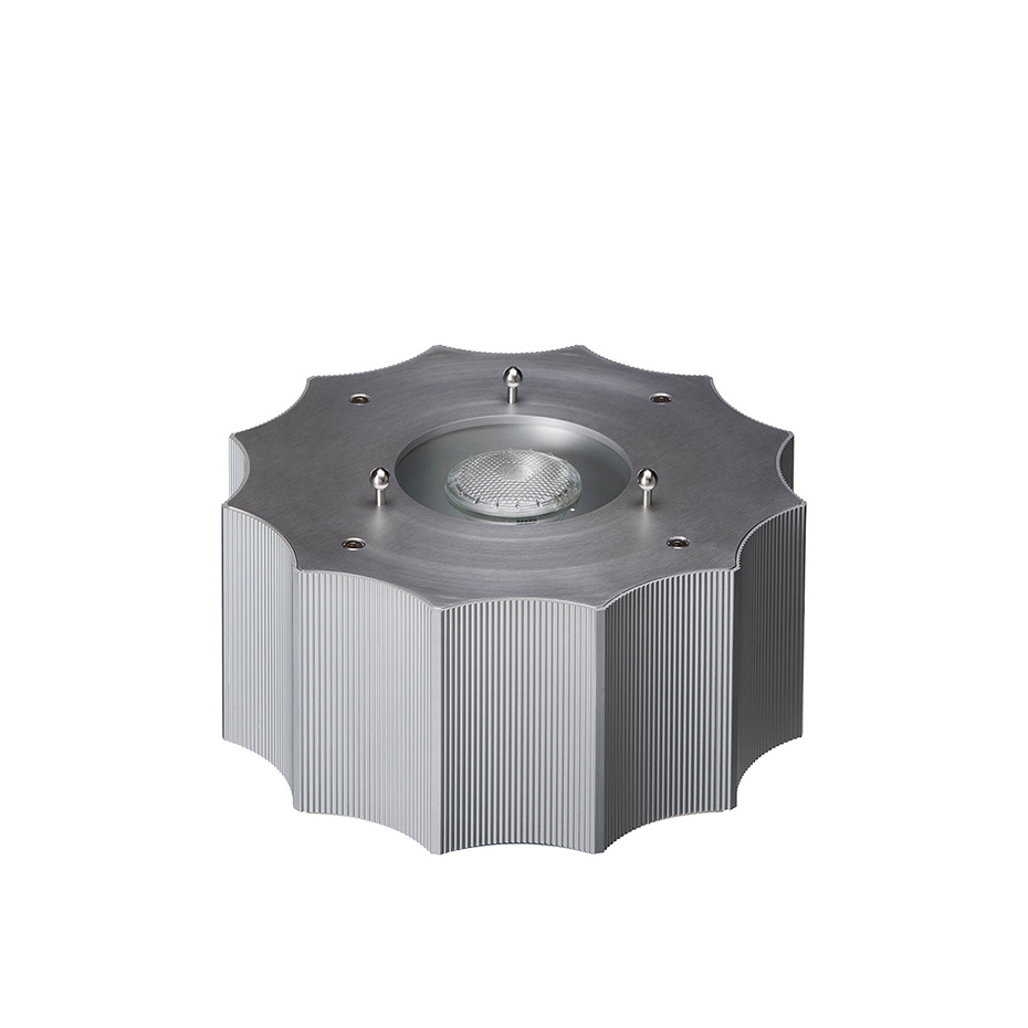 Half Meter Golvlampa Cocoon/Aluminium