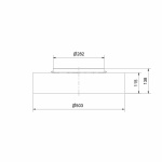 Soft 2.0 Plafond Ø50cm Vit Linne Soft 2.0 Plafond Ø50cm Vit Linne