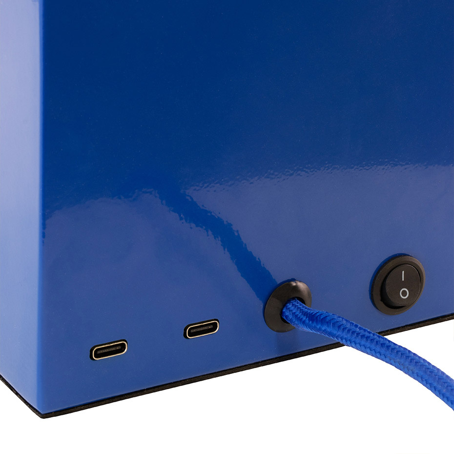 Bob 14 Bordslampa Blå