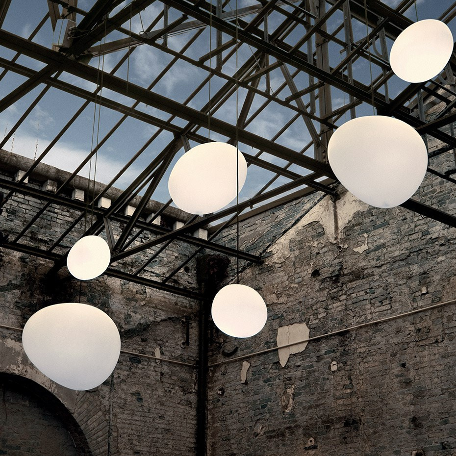 Outdoor Gregg Pendel Large White