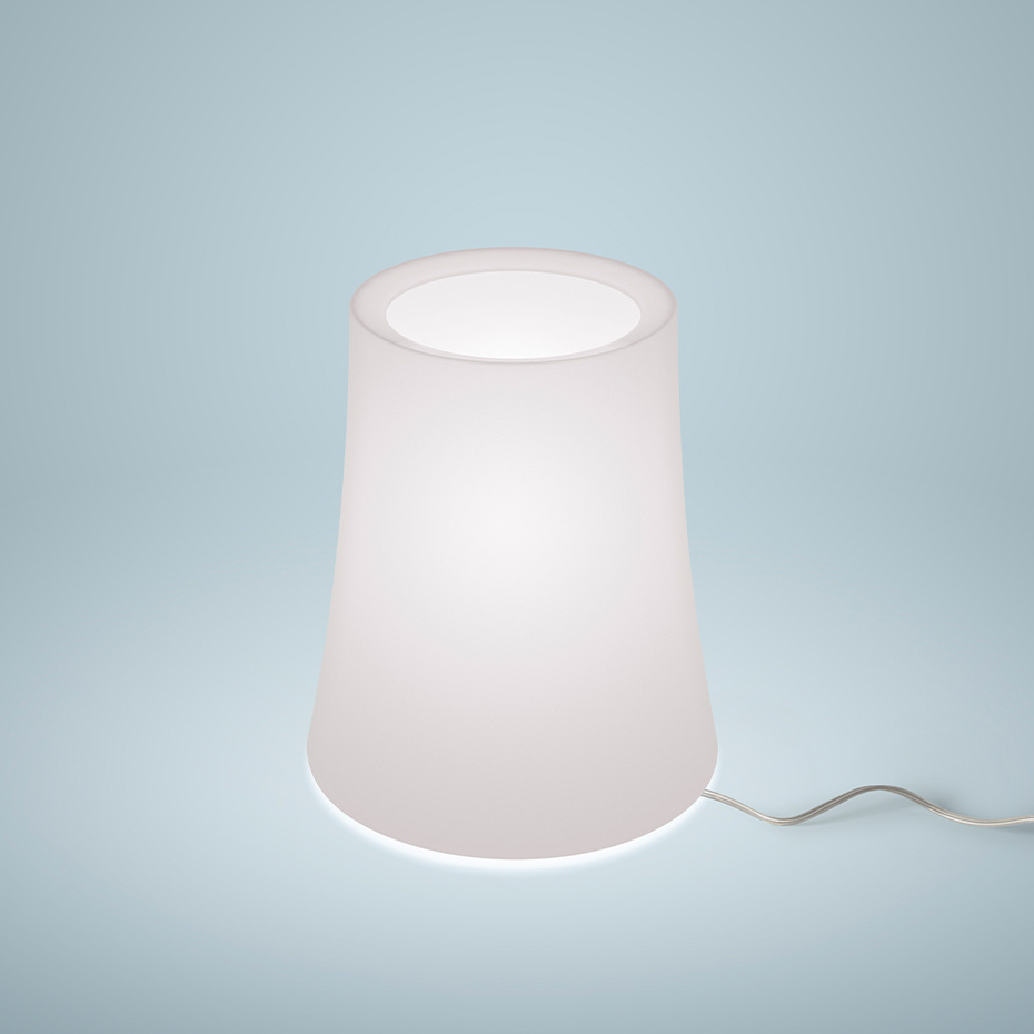 Birdie Zero Bordslampa Large White