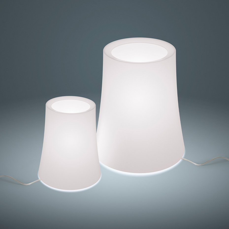 Birdie Zero Bordslampa Large White