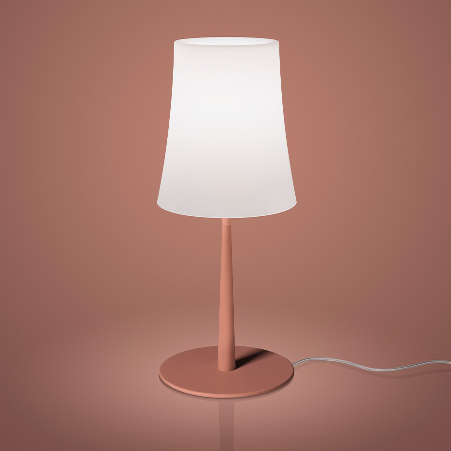 Birdie Easy Bordslampa Brick Red