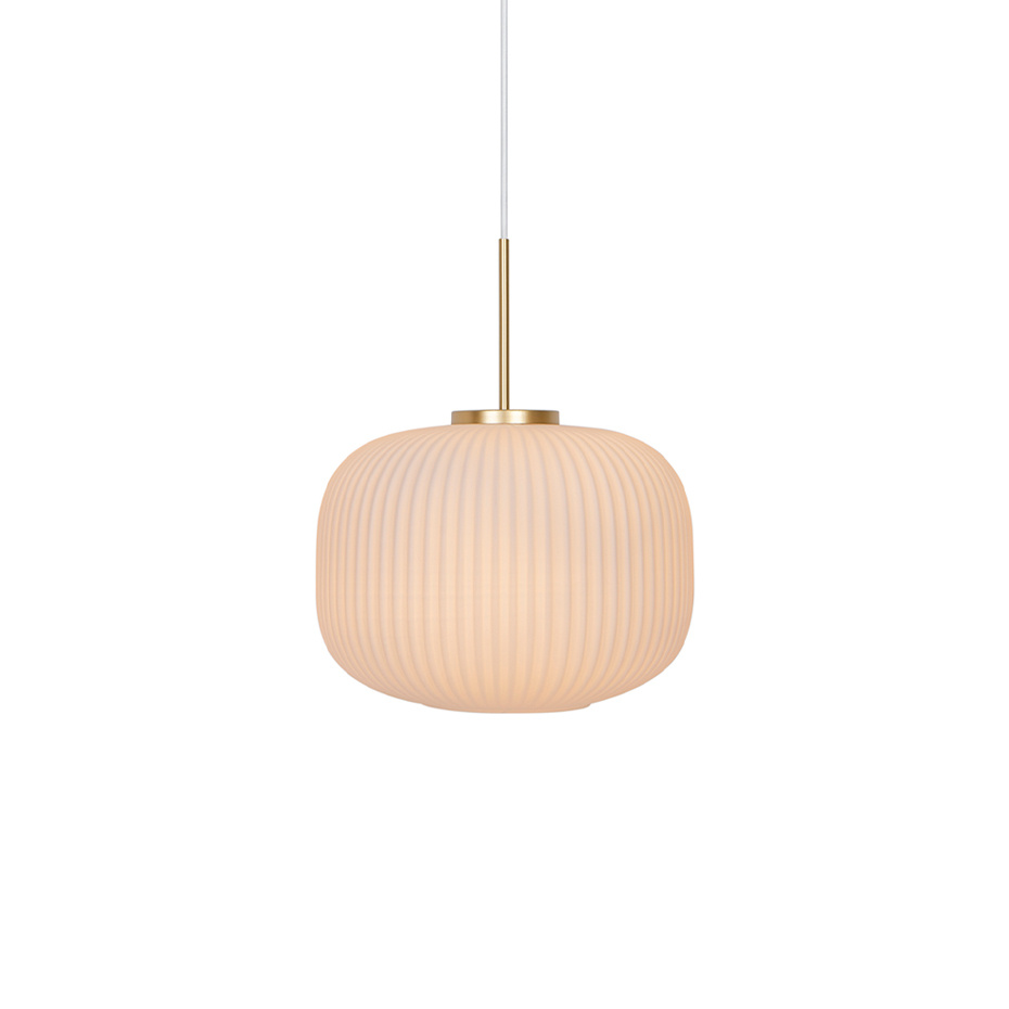 Milford 30 Pendel Mässing/Opalglas