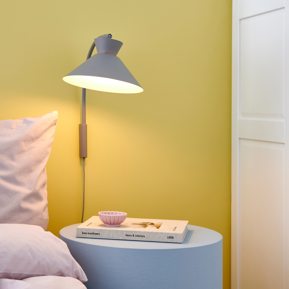 Dial Vägglampa Svart