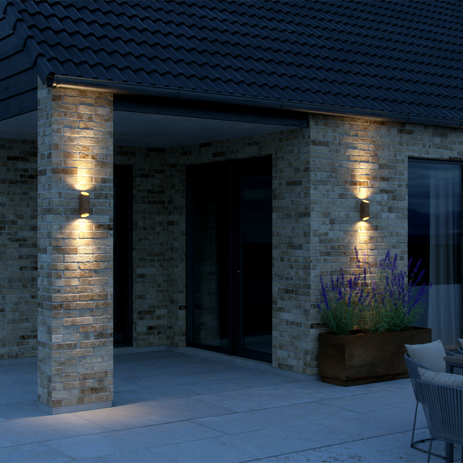 Nico Round 22 Vägglampa Rost