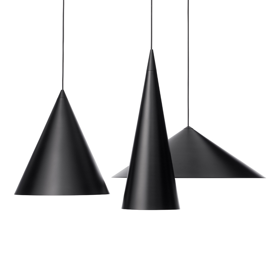 Medium Pendant w221 s2 Pendel Jet Black