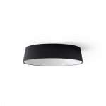 Focal w222 r Semi Recessed Taklampa Jet Black Focal w222 r Semi Recessed Taklampa Jet Black