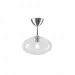 Bullo Pendlad Plafond Aluminium/Klarglas IP21 Bullo Pendlad Plafond Aluminium/Klarglas IP21